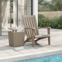 Light brown polypropylene Adirondack garden chair by vidaXL, Garden chairs - Ref: Foro24-364166, Price: 121,06 €, Discount: %