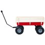 Carrito de mano de jardín rojo 150 kg de vidaXL, Carretillas de carga - Ref: Foro24-145508, Precio: 109,48 €, Descuento: %