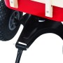 Carrito de mano de jardín rojo 150 kg de vidaXL, Carretillas de carga - Ref: Foro24-145508, Precio: 109,48 €, Descuento: %