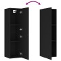 TV furniture 2 units plywood black 30.5x30x110 cm by vidaXL, TV Furniture - Ref: Foro24-803365, Price: 91,57 €, Discount: %