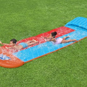 Bestway Double Lane H2OGO Water Slide by Bestway, Water slides for swimming pools - Ref: Foro24-93320, Price: 31,99 €, Discou...