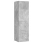 Mueble de TV madera contrachapada gris hormigón 30,5x30x110 cm de vidaXL, Muebles TV - Ref: Foro24-803370, Precio: 60,50 €, D...