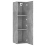 TV-Schrank aus betongrauem Sperrholz, 30,5 x 30 x 110 cm von vidaXL, TV-Möbel - Ref: Foro24-803370, Preis: 60,50 €, Rabatt: %