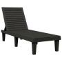 Black polypropylene sun loungers 2 units 155x58x83 cm by vidaXL, Loungers - Ref: Foro24-364148, Price: 301,50 €, Discount: %