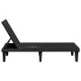 Black polypropylene sun loungers 2 units 155x58x83 cm by vidaXL, Loungers - Ref: Foro24-364148, Price: 301,50 €, Discount: %