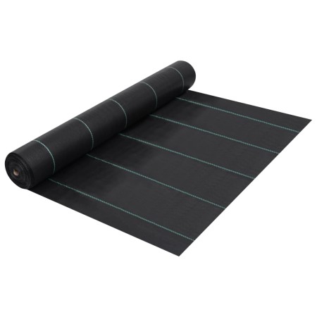 Estera de control de malezas y raíces PP negro 2x150 m de vidaXL, Mallas antihierbas - Ref: Foro24-313069, Precio: 107,68 €, ...