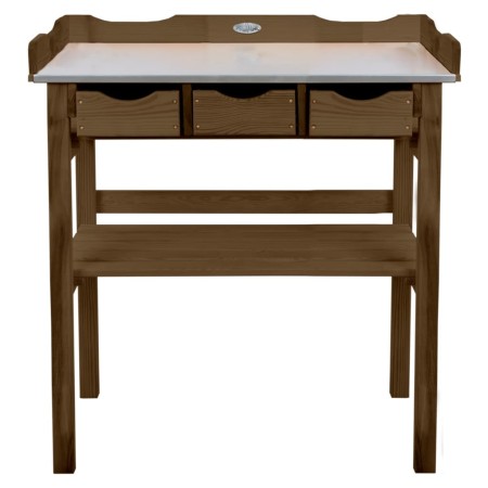 Esschert Design Potting table with drawers brown by Esschert Design, Gardening tables - Ref: Foro24-433904, Price: 112,45 €, ...