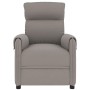 Taupe gray fabric reclining massage chair by vidaXL, Electric massage chairs - Ref: Foro24-348016, Price: 185,26 €, Discount: %