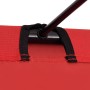 Camping bed Oxford fabric and red steel 180x60x19 cm by vidaXL, Cots - Ref: Foro24-312480, Price: 35,36 €, Discount: %