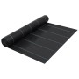 Estera de control de malezas y raíces PP negro 2x50 m de vidaXL, Mallas antihierbas - Ref: Foro24-313067, Precio: 46,62 €, De...