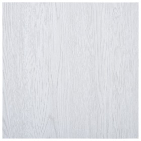 Lamas para suelo autoadhesivas PVC blanco 5,11 m² de vidaXL, Suelos y moquetas - Ref: Foro24-146239, Precio: 67,99 €, Descuen...