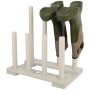 White shoe rack for boots, Esschert Design CF48W by Esschert Design, Shoe racks and shoe organizers - Ref: Foro24-404632, Pri...