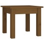 Mesa de centro madera maciza de pino marrón miel 35x35x30 cm de vidaXL, Mesas de centro - Ref: Foro24-814222, Precio: 35,76 €...