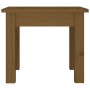 Mesa de centro madera maciza de pino marrón miel 35x35x30 cm de vidaXL, Mesas de centro - Ref: Foro24-814222, Precio: 35,76 €...