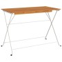 Folding coffee table acacia wood and steel 100x54x71 cm by vidaXL, Garden tables - Ref: Foro24-319976, Price: 85,34 €, Discou...