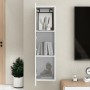 Glänzend weißer Sperrholz-TV-Schrank 30,5 x 30 x 110 cm von vidaXL, TV-Möbel - Ref: Foro24-803374, Preis: 60,31 €, Rabatt: %