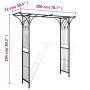 Garden arch 200x52x204 cm by vidaXL, Pergolas, arches and garden trellises - Ref: Foro24-40778, Price: 85,97 €, Discount: %