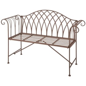 Esschert Design Banco de jardín de metal estilo inglés antiguo MF009 de Esschert Design, Bancos de jardín - Ref: Foro24-41149...