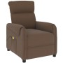 Brown fabric electric massage chair by vidaXL, Electric massage chairs - Ref: Foro24-348012, Price: 169,22 €, Discount: %