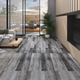 Glossy gray self-adhesive PVC floor planks 5.02 m² 2 mm by vidaXL, Floors and carpets - Ref: Foro24-146563, Price: 75,99 €, D...