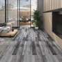 Glossy gray self-adhesive PVC floor planks 5.02 m² 2 mm by vidaXL, Floors and carpets - Ref: Foro24-146563, Price: 75,81 €, D...