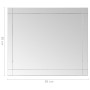 Wall mirror glass 80x60 cm by vidaXL, Mirrors - Ref: Foro24-249533, Price: 54,99 €, Discount: %