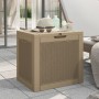 Garden storage box PP light brown 55.5x43x53 cm by vidaXL, Outdoor storage boxes - Ref: Foro24-364179, Price: 68,50 €, Discou...