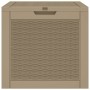 Garden storage box PP light brown 55.5x43x53 cm by vidaXL, Outdoor storage boxes - Ref: Foro24-364179, Price: 68,50 €, Discou...