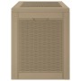 Garden storage box PP light brown 55.5x43x53 cm by vidaXL, Outdoor storage boxes - Ref: Foro24-364179, Price: 68,50 €, Discou...