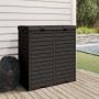 Cubo de basura de exterior polipropileno negro 78x41x86 cm de vidaXL, Cubos de la basura y papeleras - Ref: Foro24-364173, Pr...