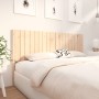 Solid pine wood bed headboard 185.5x4x100 cm by vidaXL, Headboards and footboards - Ref: Foro24-833221, Price: 83,91 €, Disco...