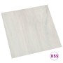 Self-adhesive PVC floor tiles, 55 units, cream color, covering 5.11 square meters. by vidaXL, Floors and carpets - Ref: Foro2...