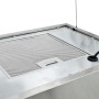 Campana extractora colgante táctil LCD acero inoxidable 55 cm de vidaXL, Extractores - Ref: Foro24-51020, Precio: 245,48 €, D...