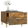 Smoked oak plywood coffee table 50x50x40 cm by vidaXL, Coffee table - Ref: Foro24-817531, Price: 38,99 €, Discount: %