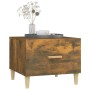 Smoked oak plywood coffee table 50x50x40 cm by vidaXL, Coffee table - Ref: Foro24-817531, Price: 38,99 €, Discount: %