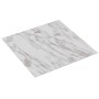 White marble self-adhesive PVC floor planks 5.11 m² by vidaXL, Floors and carpets - Ref: Foro24-144872, Price: 70,23 €, Disco...