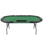 3-Part Folding Poker Board 9 Players Green Oval by vidaXL, Game and poker tables - Ref: Foro24-80210, Price: 182,87 €, Discou...