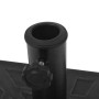 Black square resin umbrella base 19 kg by vidaXL, Umbrella bases - Ref: Foro24-43659, Price: 59,88 €, Discount: %