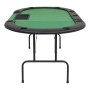 3-Part Folding Poker Board 9 Players Green Oval by vidaXL, Game and poker tables - Ref: Foro24-80210, Price: 182,87 €, Discou...