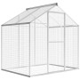 Pajarera de exterior de aluminio 178x122x194 cm de vidaXL, Jaulas y habitáculos para animales pequeños - Ref: Foro24-43557, P...