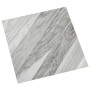 Lamas para suelo autoadhesivas 55 uds PVC 5,11 m² gris rayas de vidaXL, Suelos y moquetas - Ref: Foro24-324678, Precio: 78,78...