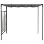 Cenador con techo retráctil antracita 4x3x2,3 m 180 g/m² de vidaXL, Carpas y cenadores - Ref: Foro24-313625, Precio: 338,87 €...