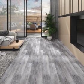 Self-adhesive PVC floor planks in matte gray wood finish, 5.02m², 2mm. by vidaXL, Floors and carpets - Ref: Foro24-146602, Pr...