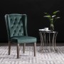 Green Velvet Dining Chair by vidaXL, dining chairs - Ref: Foro24-287952, Price: 184,21 €, Discount: %