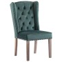 Green Velvet Dining Chair by vidaXL, dining chairs - Ref: Foro24-287952, Price: 244,99 €, Discount: %