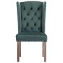 Green Velvet Dining Chair by vidaXL, dining chairs - Ref: Foro24-287952, Price: 244,99 €, Discount: %