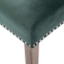 Silla de comedor de terciopelo verde de vidaXL, Sillas de comedor - Ref: Foro24-287952, Precio: 184,21 €, Descuento: %