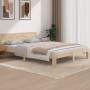 Estructura de cama madera maciza 150x200 cm de vidaXL, Camas y somieres - Ref: Foro24-810500, Precio: 113,50 €, Descuento: %