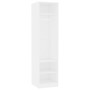 Armario de madera contrachapada blanco 50x50x200 cm de vidaXL, Armarios roperos - Ref: Foro24-800234, Precio: 112,65 €, Descu...