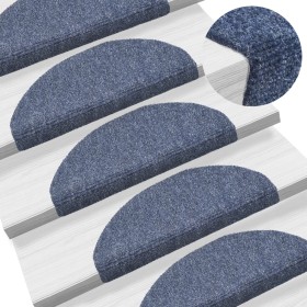 Self-adhesive stair mat 10 pcs 65x21x4 cm blue by vidaXL, Stair mats - Ref: Foro24-149709, Price: 33,99 €, Discount: %